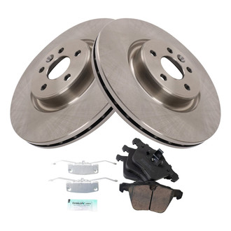 TRQ® - Front Disc Brake Kit with Ceramic Pads