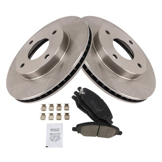 TRQ® - Front Disc Brake Kit with Ceramic Pads