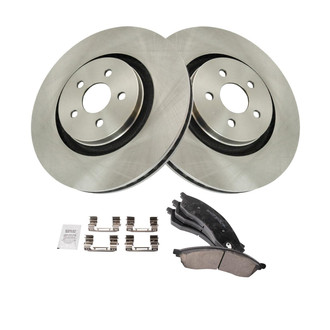 TRQ® - Disc Brake Kit with Ceramic Pads
