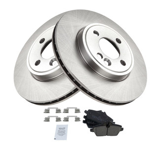 TRQ® - Front Disc Brake Kit with Ceramic Pads
