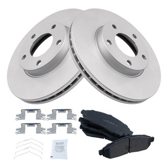 TRQ® - Front Disc Brake Kit with Ceramic Pads