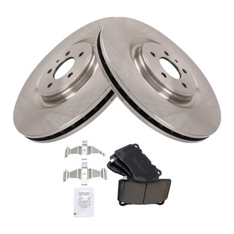 TRQ® - Front Disc Brake Kit with Ceramic Pads
