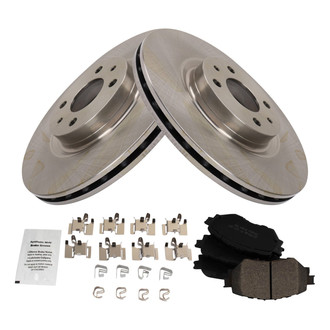 TRQ® - Front Disc Brake Kit with Ceramic Pads