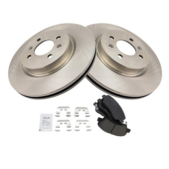 TRQ® - Front Disc Brake Kit with Ceramic Pads