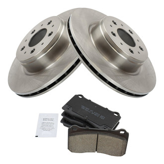 TRQ® - Front Disc Brake Kit with Ceramic Pads