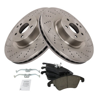 TRQ® - Disc Brake Kit with Ceramic Pads