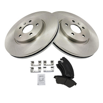 TRQ® - Front Disc Brake Kit with Ceramic Pads