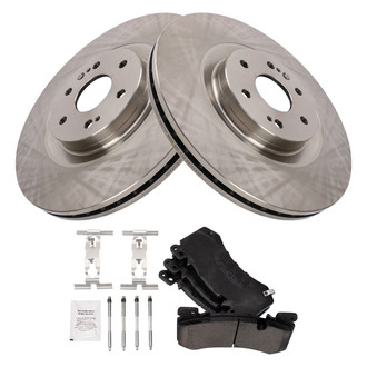 TRQ® - Front Disc Brake Kit with Ceramic Pads