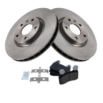 TRQ® - Front Disc Brake Kit with Ceramic Pads