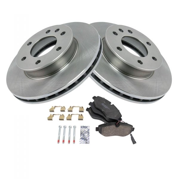 TRQ® - Front Disc Brake Kit with Ceramic Pads