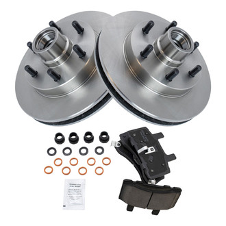 TRQ® - Front Disc Brake Kit with Ceramic Pads