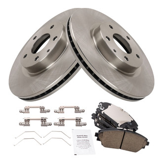 TRQ® - Front Disc Brake Kit with Ceramic Pads