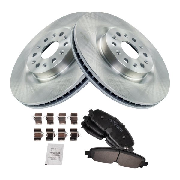 TRQ® - Front Disc Brake Kit with Ceramic Pads