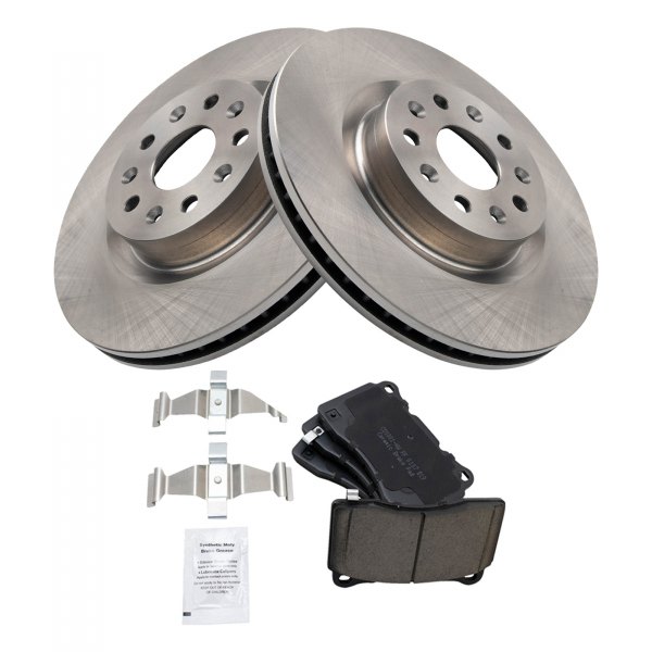 TRQ® - Front Disc Brake Kit with Ceramic Pads