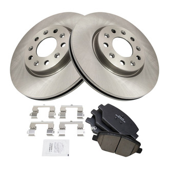 TRQ® - Front Disc Brake Kit with Ceramic Pads