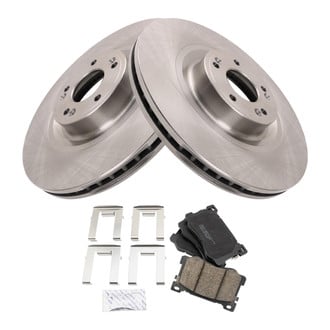 TRQ® - Front Disc Brake Kit with Ceramic Pads