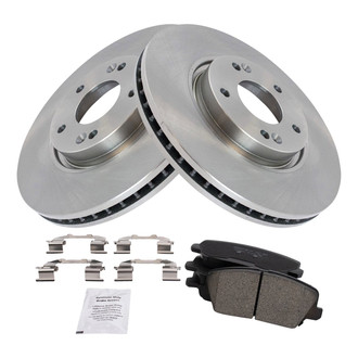 TRQ® - Front Disc Brake Kit with Ceramic Pads