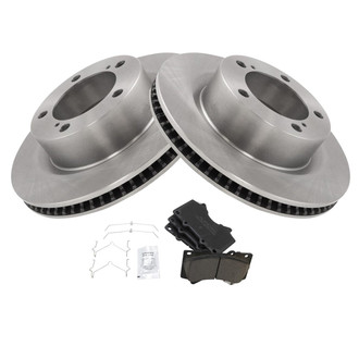 TRQ® - Front Disc Brake Kit with Ceramic Pads