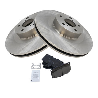 TRQ® - Front Disc Brake Kit with Ceramic Pads
