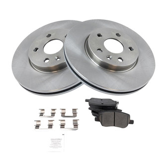 TRQ® BKA48259 - Front Disc Brake Kit with Ceramic Pads