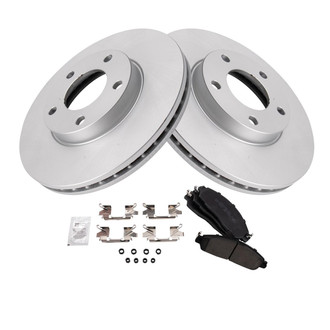 TRQ® - Front Disc Brake Kit with Ceramic Pads
