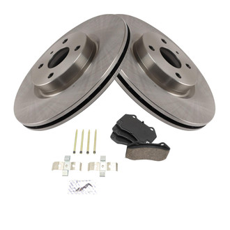 TRQ® - Front Disc Brake Kit with Ceramic Pads