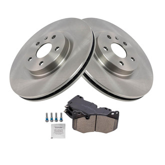 TRQ® - Front Disc Brake Kit with Ceramic Pads