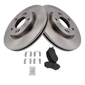 TRQ® - Front Disc Brake Kit with Ceramic Pads