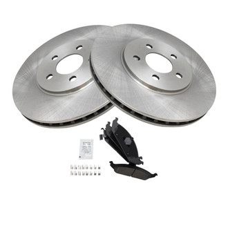 TRQ® - Front Disc Brake Kit with Ceramic Pads