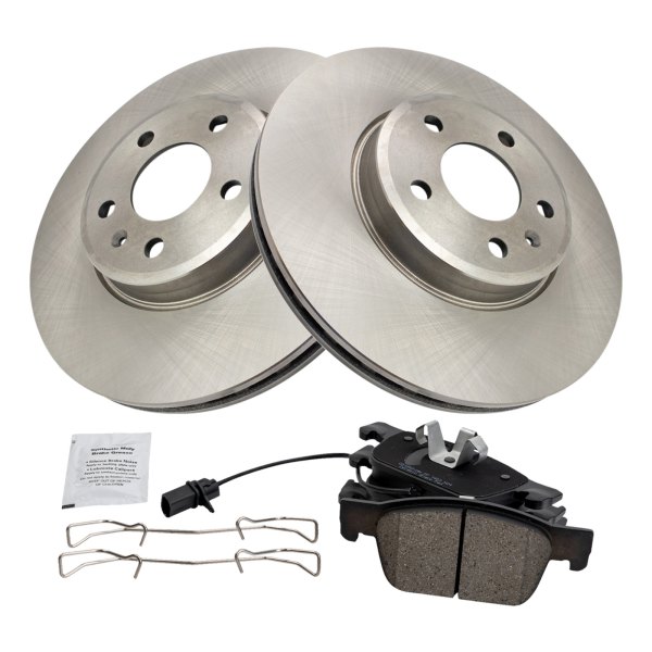 TRQ® BKA48274 - Front Disc Brake Kit with Ceramic Pads