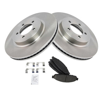 TRQ® - Front Disc Brake Kit with Ceramic Pads