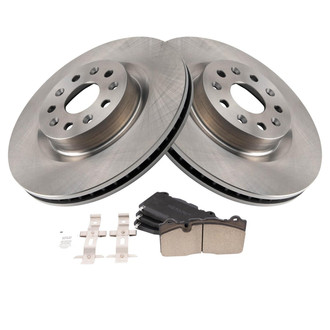 TRQ® - Front Disc Brake Kit with Ceramic Pads