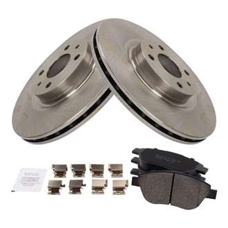TRQ® - Front Disc Brake Kit with Ceramic Pads