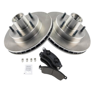 TRQ® - Front Disc Brake Kit with Ceramic Pads