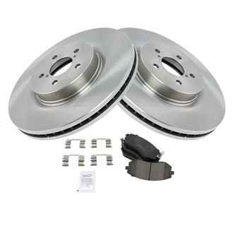 TRQ® - Front Disc Brake Kit with Ceramic Pads