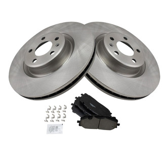 TRQ® - Front Disc Brake Kit with Ceramic Pads