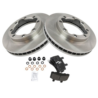 TRQ® - Front Disc Brake Kit with Ceramic Pads