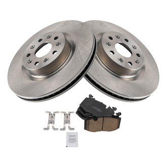 TRQ® - Front Disc Brake Kit with Ceramic Pads