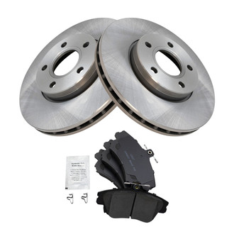 TRQ® - Front Disc Brake Kit with Ceramic Pads
