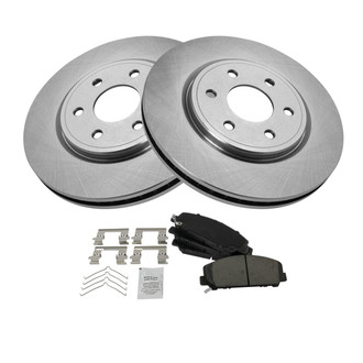 TRQ® - Front Disc Brake Kit with Ceramic Pads