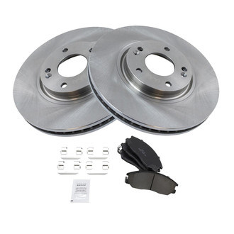TRQ® - Front Disc Brake Kit with Ceramic Pads