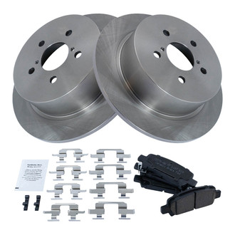 TRQ® - Rear Disc Brake Kit with Ceramic Pads