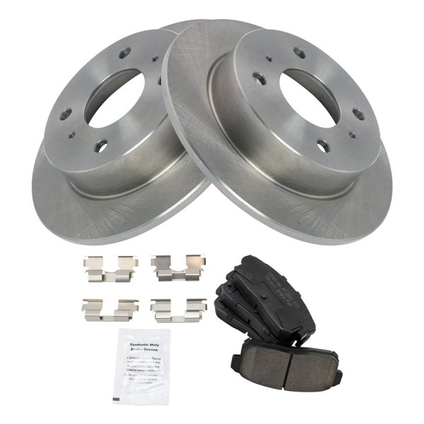 TRQ® - Rear Disc Brake Kit with Ceramic Pads