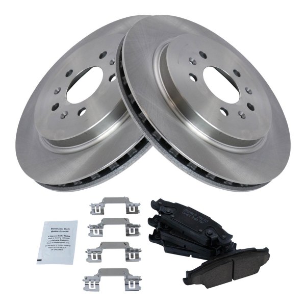 TRQ® - Rear Disc Brake Kit with Ceramic Pads