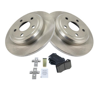 TRQ® - Rear Disc Brake Kit with Ceramic Pads