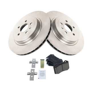 TRQ® - Rear Disc Brake Kit with Ceramic Pads