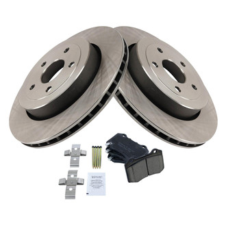 TRQ® - Rear Disc Brake Kit with Ceramic Pads