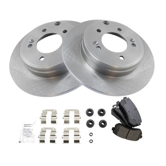 TRQ® - Rear Disc Brake Kit with Ceramic Pads