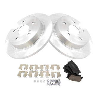TRQ® - Rear Disc Brake Kit with Ceramic Pads