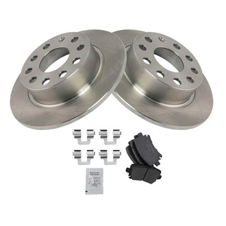 TRQ® - Rear Disc Brake Kit with Ceramic Pads